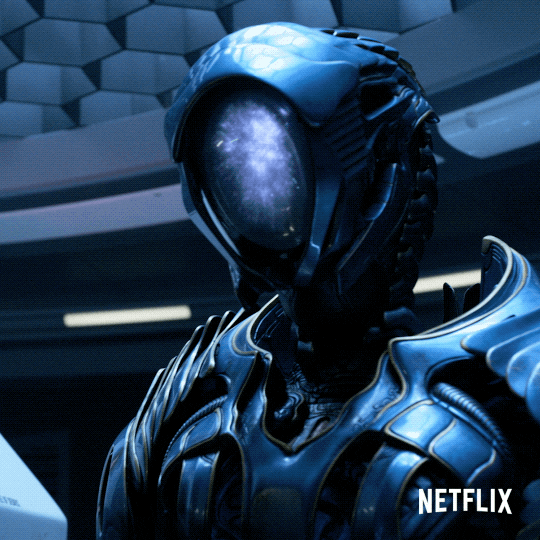 Lost In Space Terrified Jessica Harris GIF