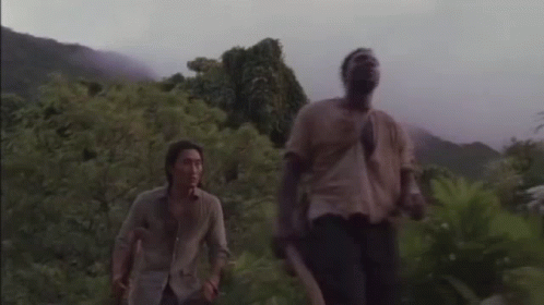 Lost Jin Soo Kwon Mr Eko Cast Away GIF