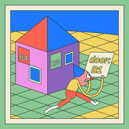 Lost On House Loop Animation GIF