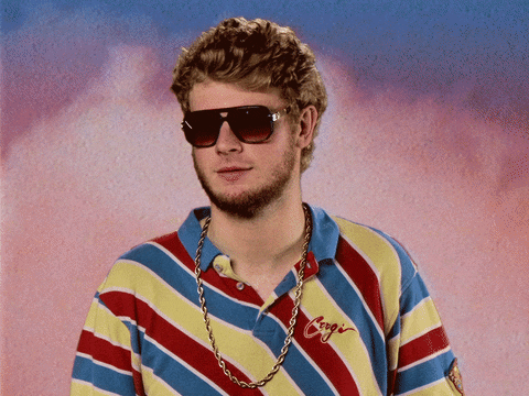 Lost Yung Gravy Looking Left And Right GIF