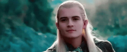 Lotr Legolas Cute Smiling Face GIF