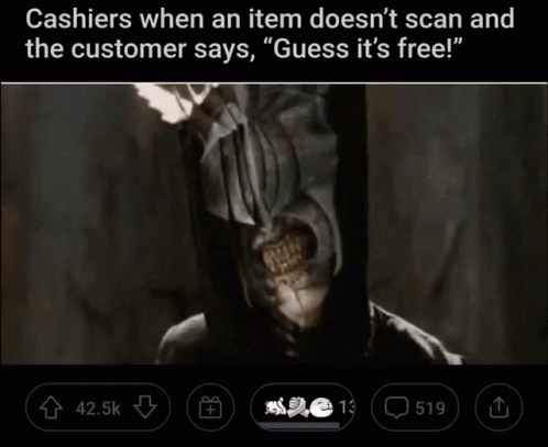 Lotr Monster Evil Smile GIF