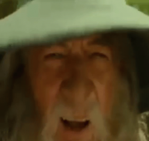 Lotr Gandalf Heavy Panting GIF