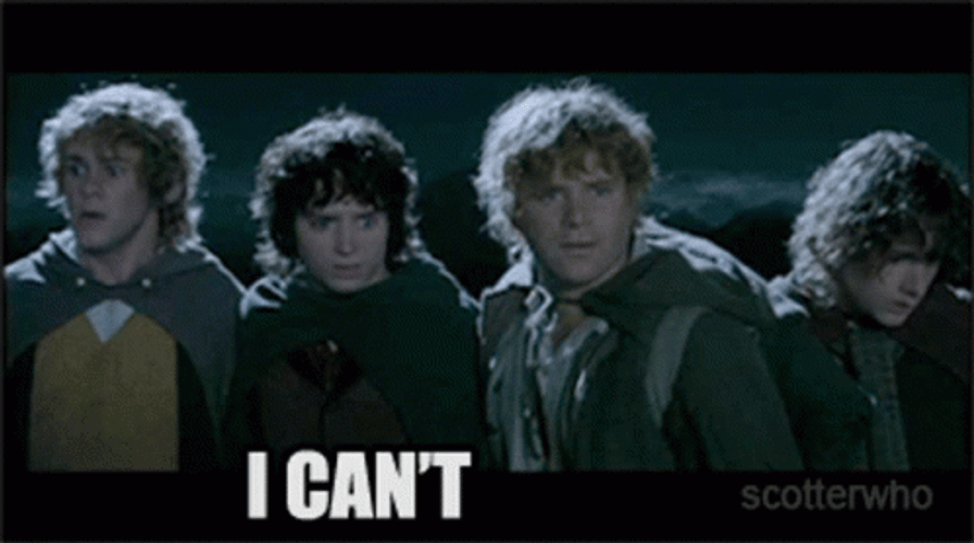 Lotr Frodo Baggins Fainting GIF