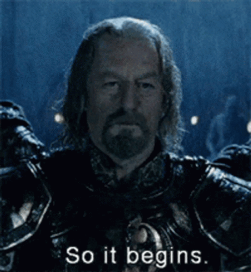 Lotr So It Begins GIF