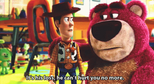 Lotso With Woody GIF