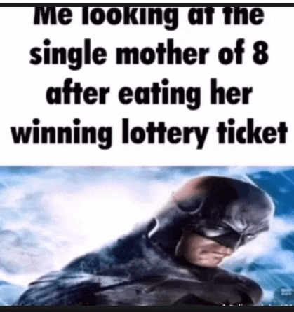 Lottery Eating Meme GIF