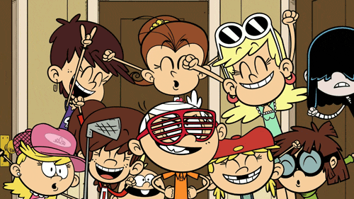 Loud House Cheering Wooo GIF