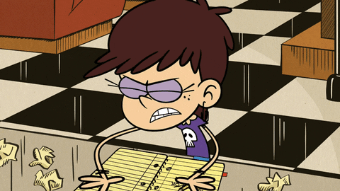 Loud House Mom Daughter Luna GIF