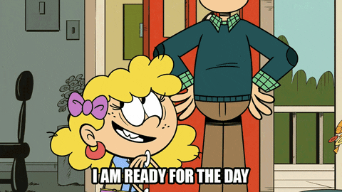Loud House Mom I'm Ready For The Day GIF