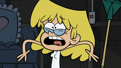Loud House Mom Scared GIF