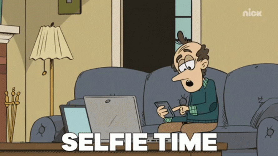 Loud House Mom Selfie Time GIF