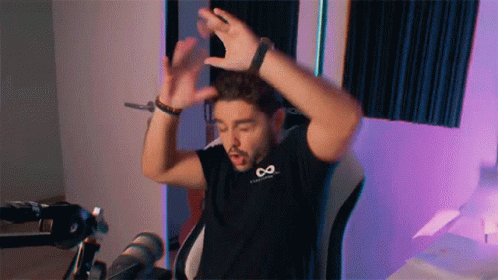 Loud Noises Gamer Papers Flying GIF