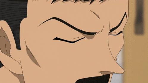 Loud Noises Detective Conan Kogoro Mori GIF