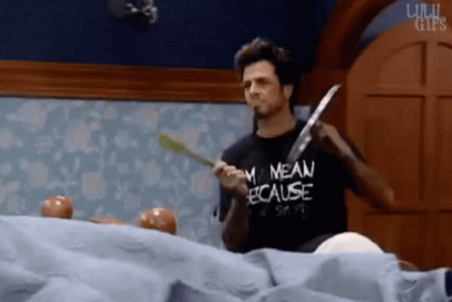 Loud Noises Wake Up Prank GIF