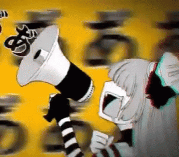 Loud Noises Anime Girl Scream GIF