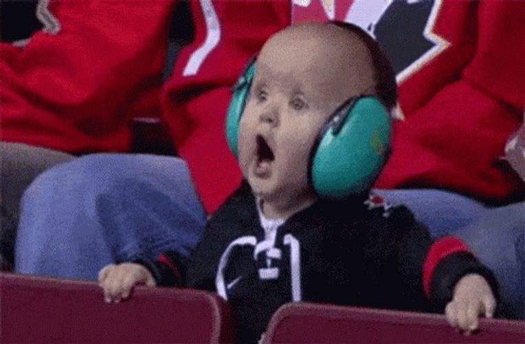 Loud Noises Cute Baby GIF