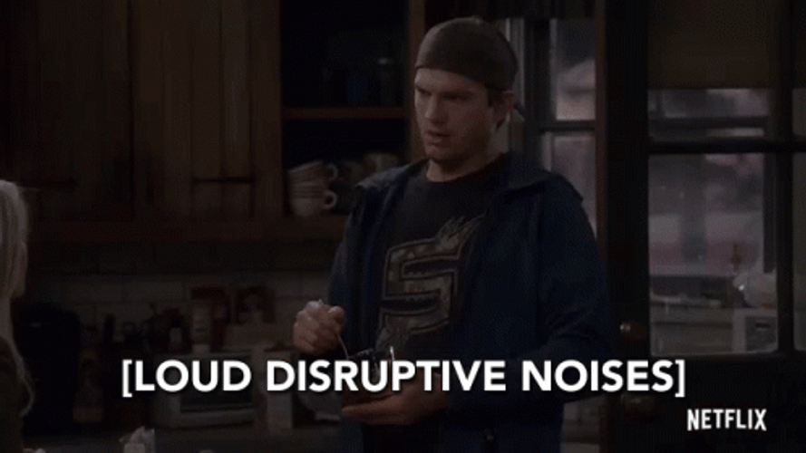 Loud Noises Disruptive Sound Effects GIF
