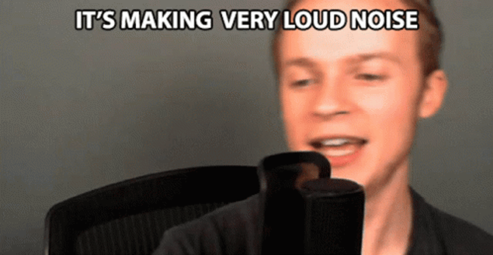 Loud Noises Fred Pye Podcast GIF