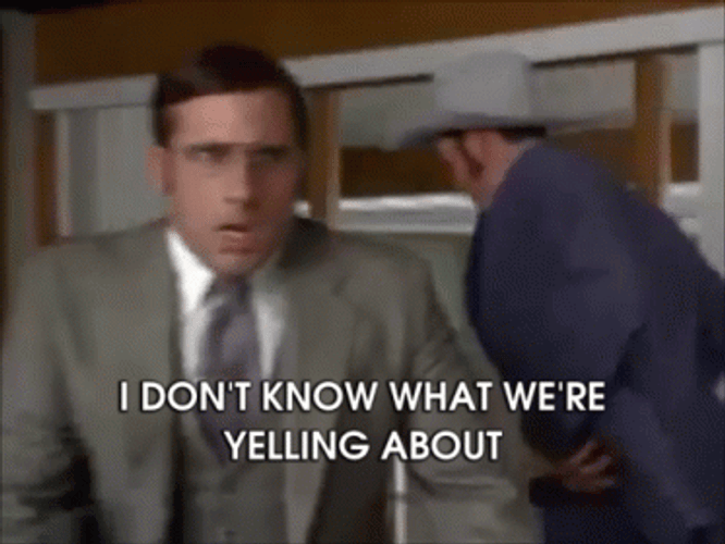 Loud Noises Steve Carell Yelling GIF