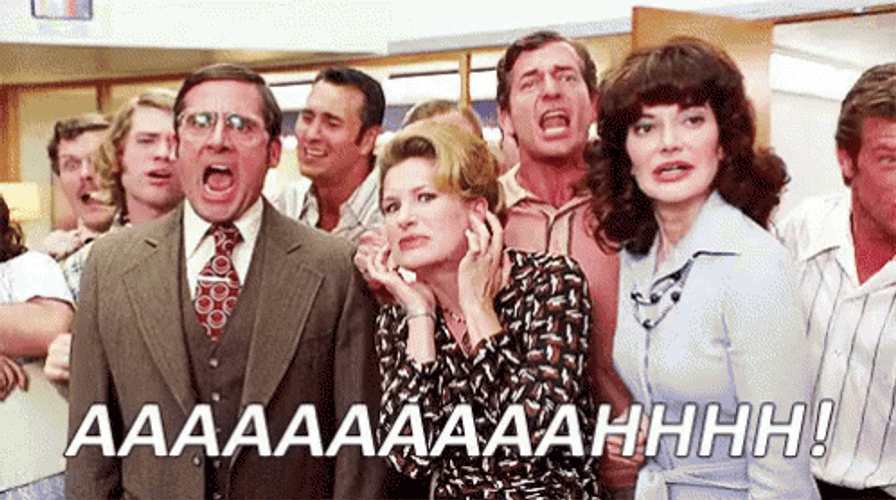 Loud Noises The Office Ah GIF