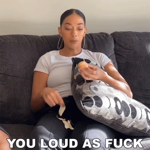 Loud Noises You Loud As Fuck Kassandra Lee GIF