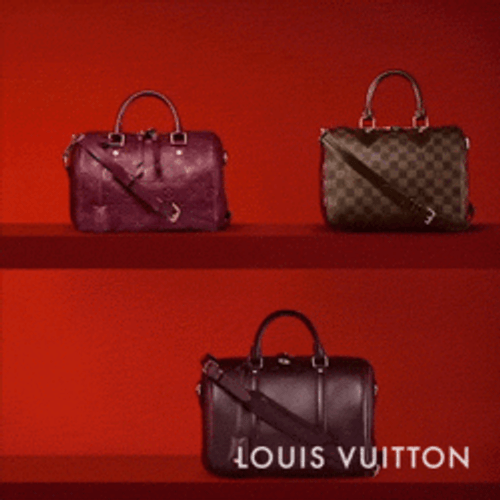 Louis Vuitton 3d Logo Sticker GIF