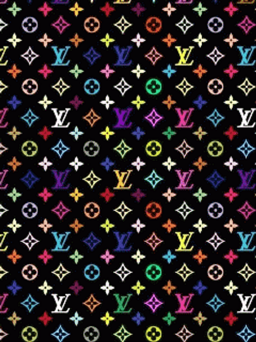Louis Vuitton Brand Pattern Art GIF