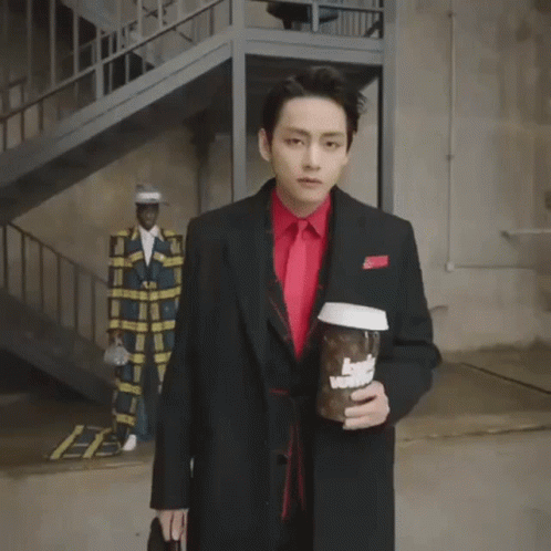 Louis Vuitton Film Bts Taehyung GIF