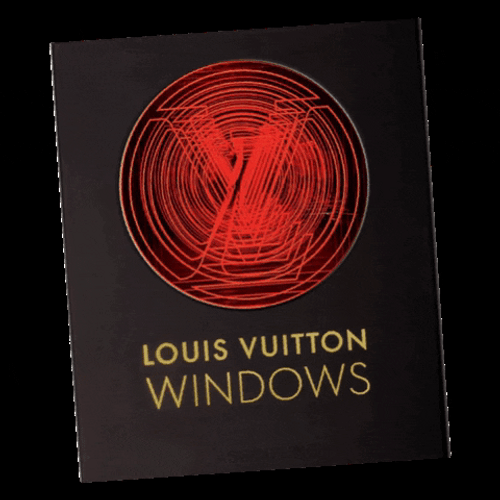Louis Vuitton Winter Solstice Sticker GIF