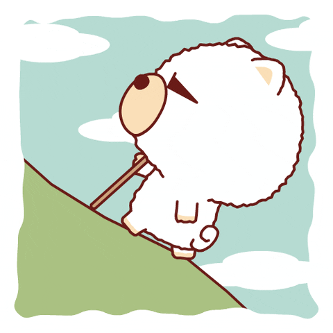 Love Cupid Sticker Walk GIF