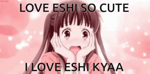 Love Eshi So Cute Kyaa GIF