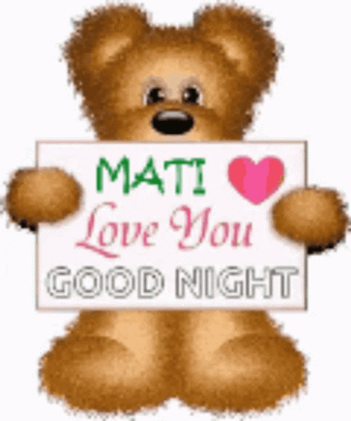 Love Good Night Mati Love GIF