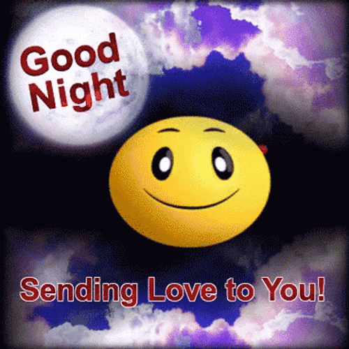 Love Good Night Sending Love GIF