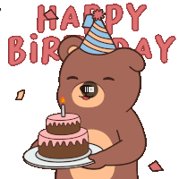 Love Happy Birthday Sticker GIF