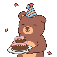 Love Happy Birthday Sticker GIF