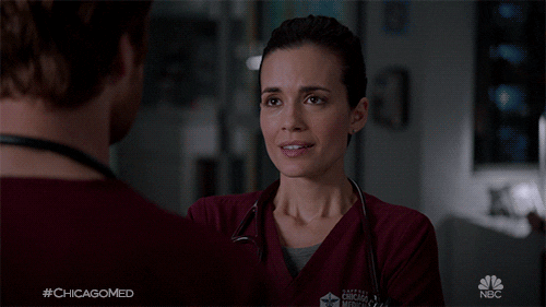 Love Hug Chicago Med GIF