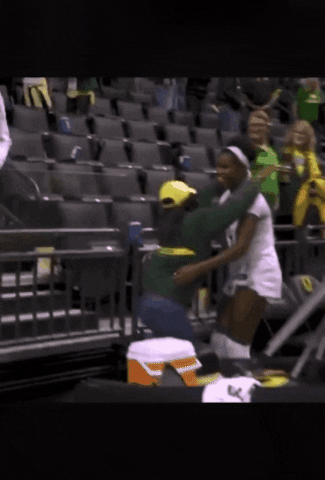 Love Hug Fans Oregon Win GIF