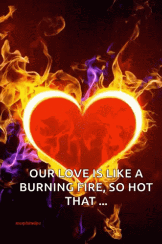 Love Is Like A Burning Fire GIF