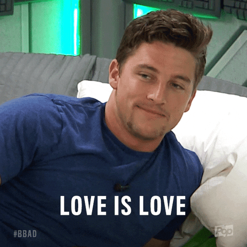 Love Is Love Big Brother GIF