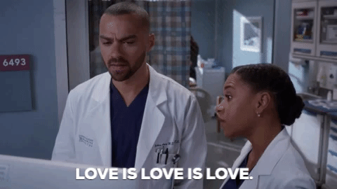 Love Is Love Greys Anatomy GIF