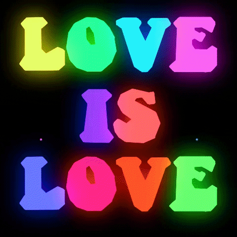 Love Is Love Neon GIF