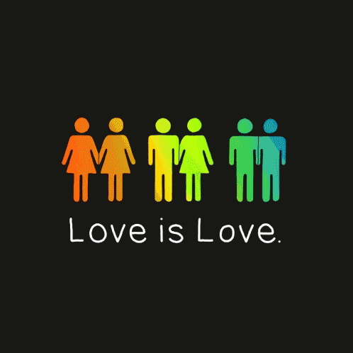 Love Is Love Paper Dolls GIF