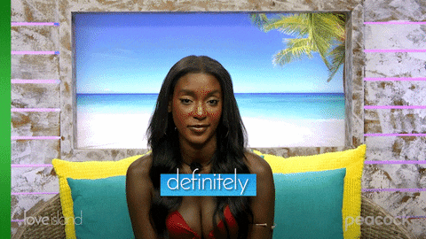 Love Island Definitely For Sure GIF