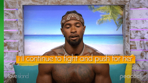 Love Island Usa Jesse Push For Her GIF