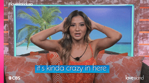 Love Island Usa Kyra Kinda Crazy In Here GIF