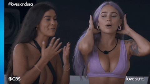 Love Island Usa Leslie And Gen Screaming GIF