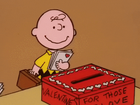 Love Letter For Happy Thanksgiving Charlie Brown GIF