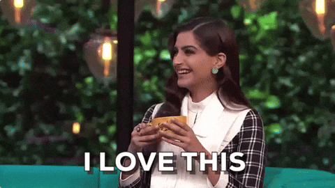 Love This Coffee Karan GIF