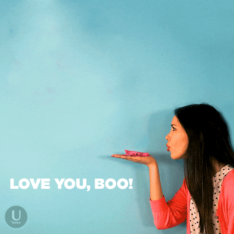 Love You Bae Shawty Blow Kiss GIF